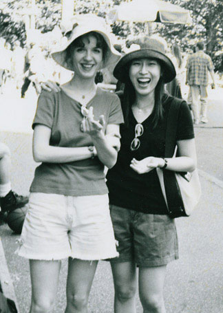 Anna Garzuly and Hyeri Yoon— students at Manhattan School of Music—NYC years